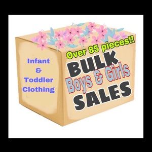 BULK RESALE INFANT & TODDLER / BOY & GIRL CLOTHING